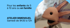 Cie L'Aspirale - Amalia Domergue - Ateliers  Marionnettes et formes animées