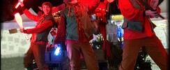 Les Balutins Lumineux - Pour marché de noel ou la scène