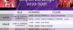 MARINA  - COURS DE FLAMENCO / SEVILLANES / FUSION RENTREE 2020-2021