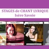 STAGE de CHANT LYRIQUE aout 2026 Isère